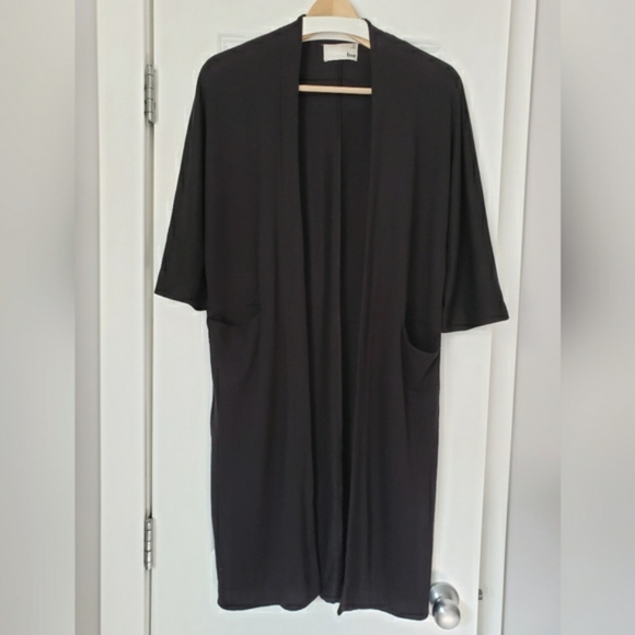 Aritzia Wilfred Free Black Zlata Long Cardigan - XS - Picture 4 of 14